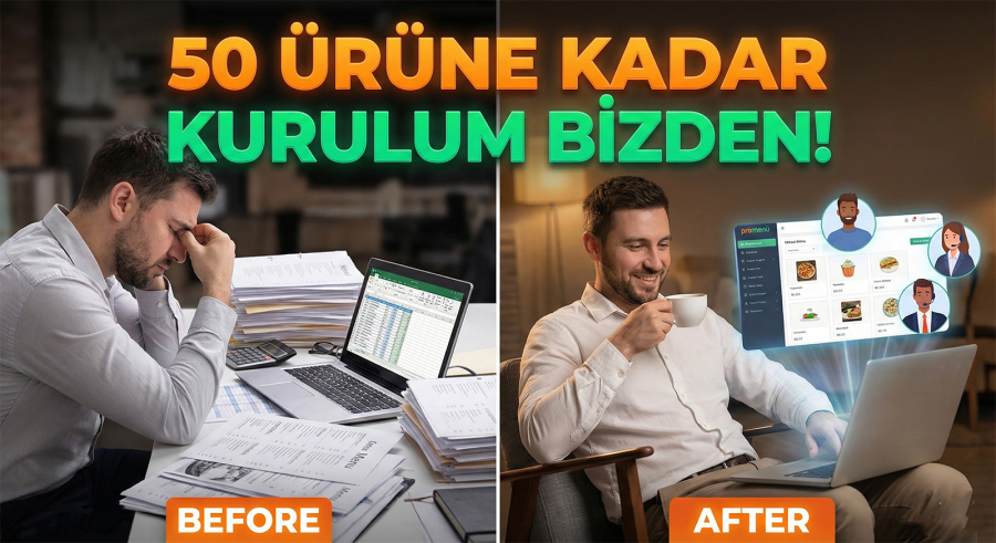 Yıllık Paketlerde Dev Kampanya: Menünüzü Biz Kuruyoruz!