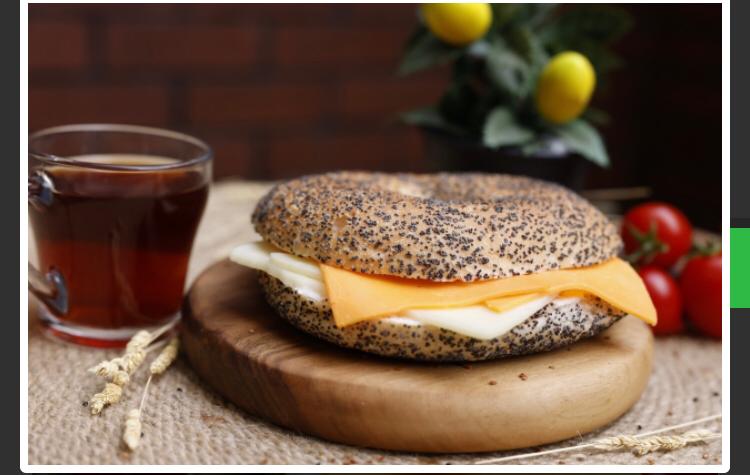 Üç Peynirli Bagel Sandviç
