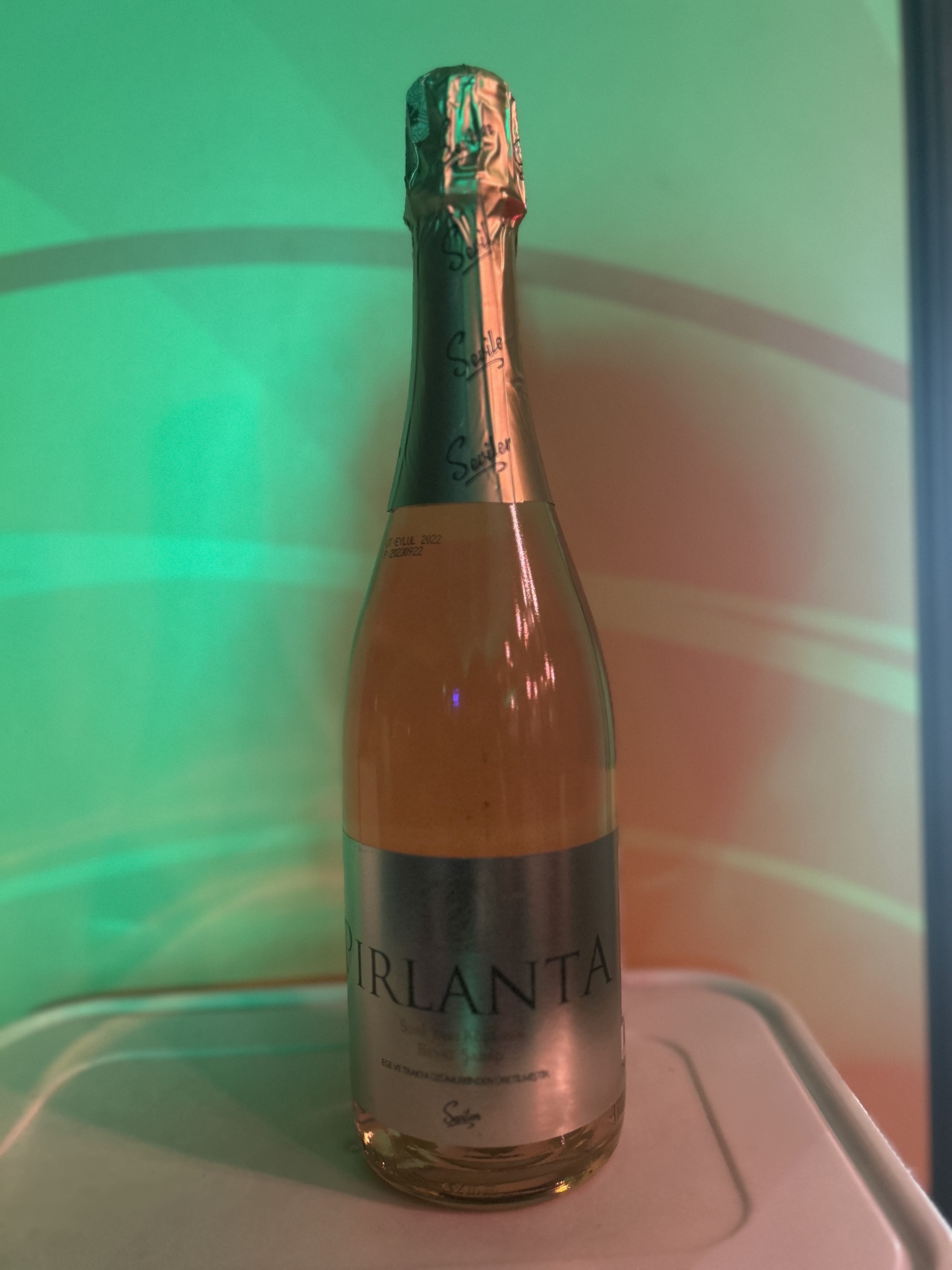 750ml şarap veya şampanya