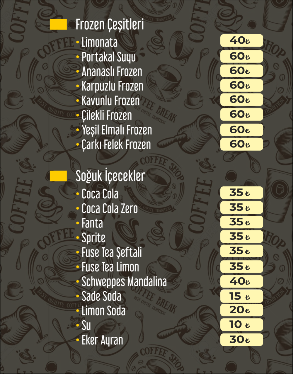 menü