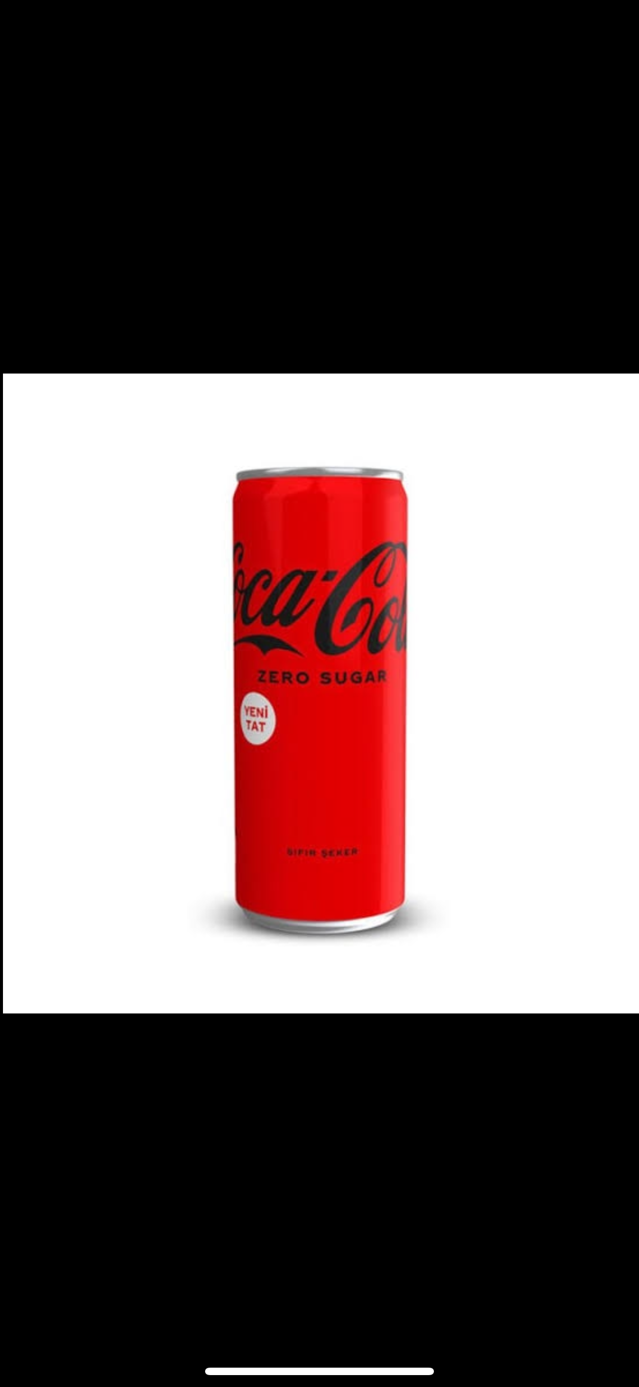 Coca Cola Zero 330ml.