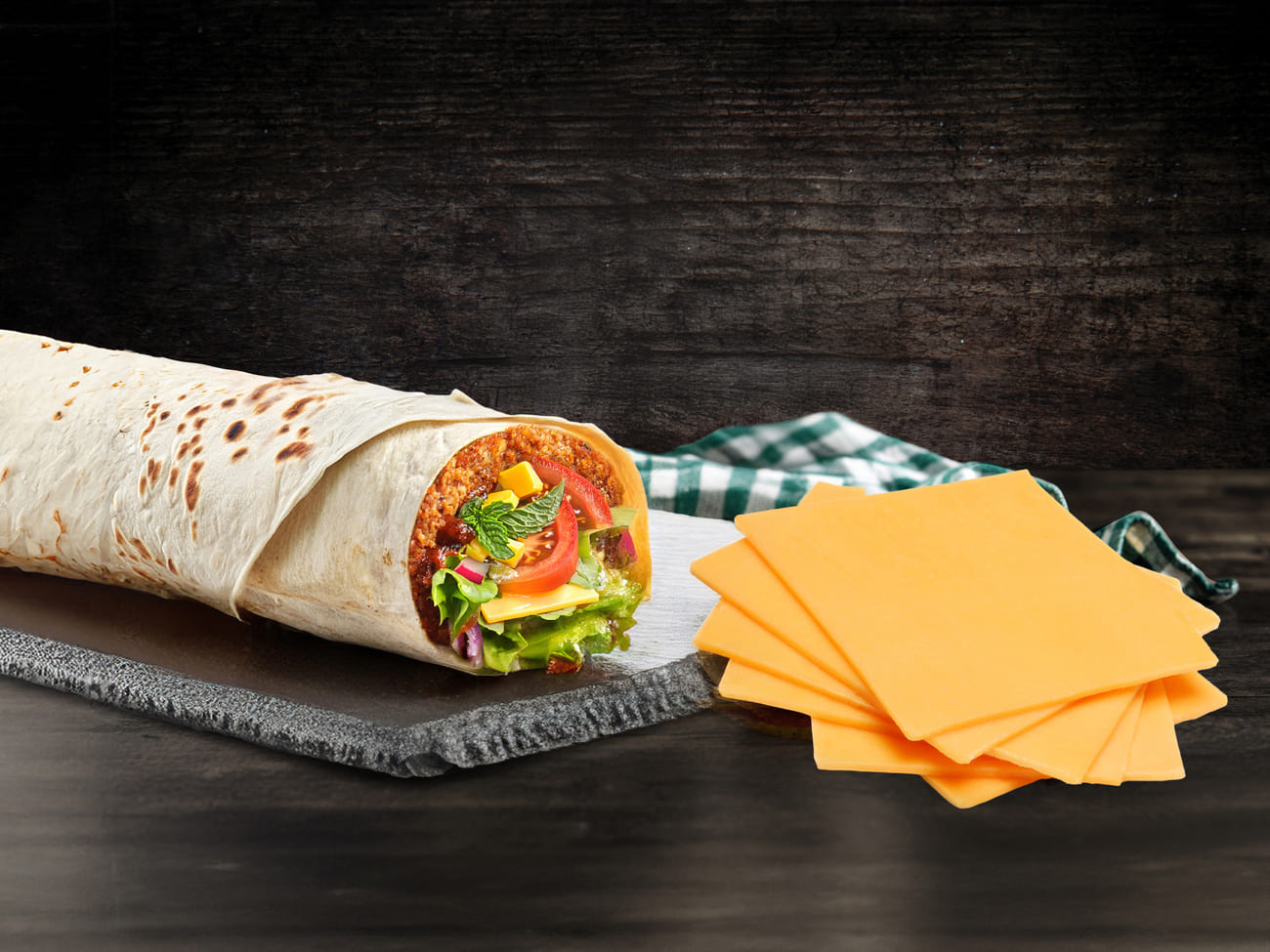Ultra Maxi Cheddar Çiğ Köfte Dürüm