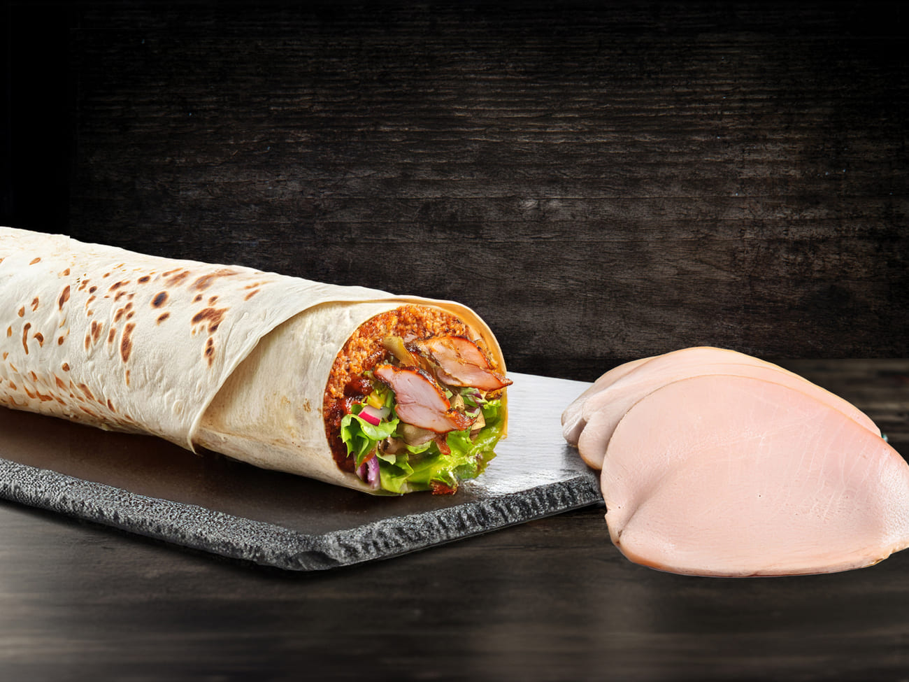 Ultra Maxi Hindi Fümeli Çiğ Köfte Dürüm
