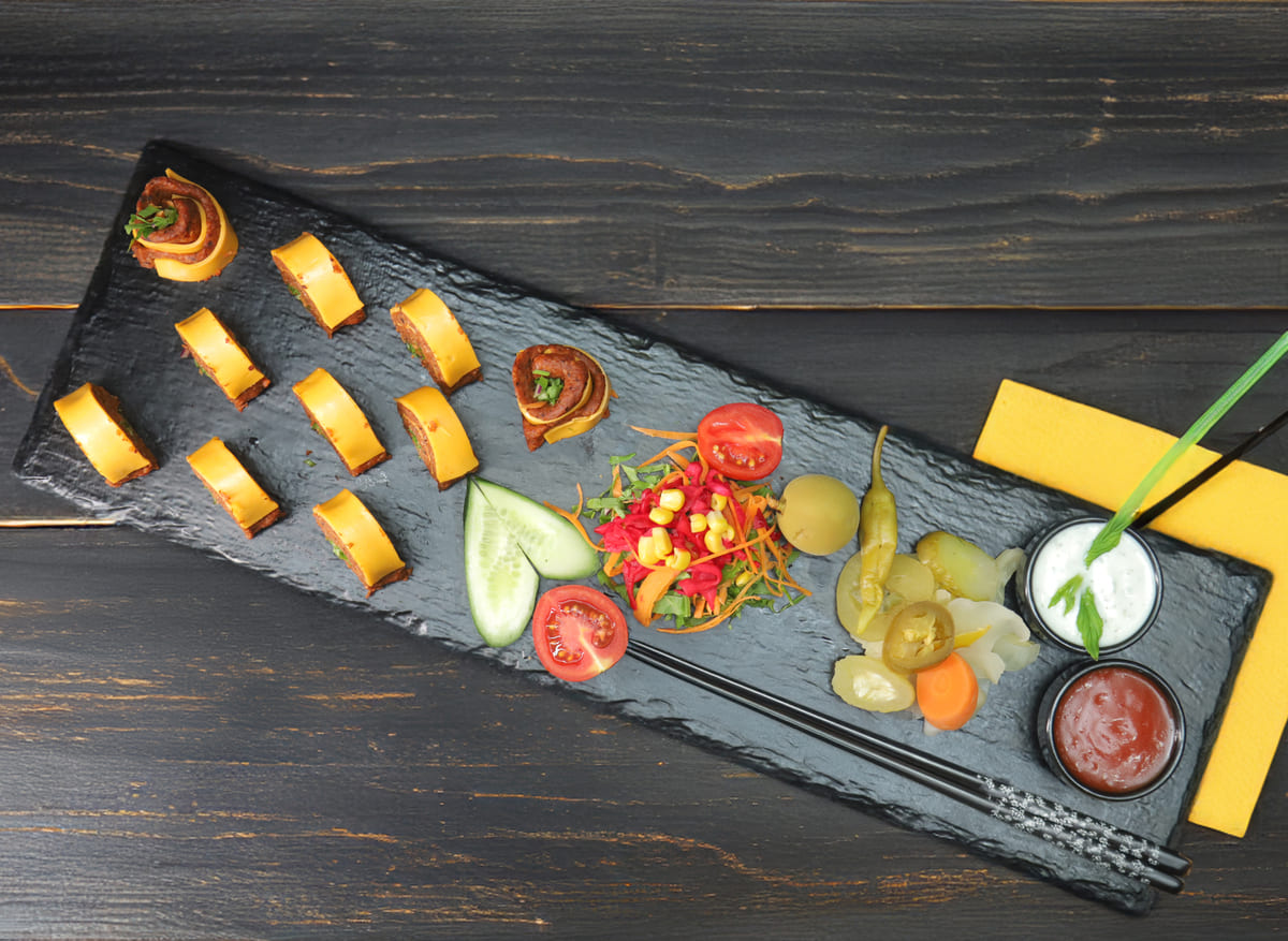Cheddar Sushi Rolls