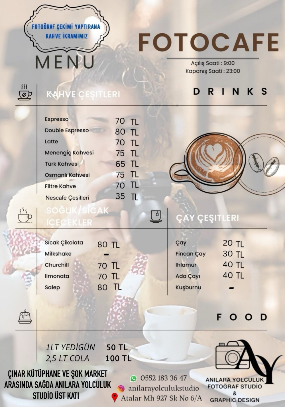 CAFE MENÜSÜ