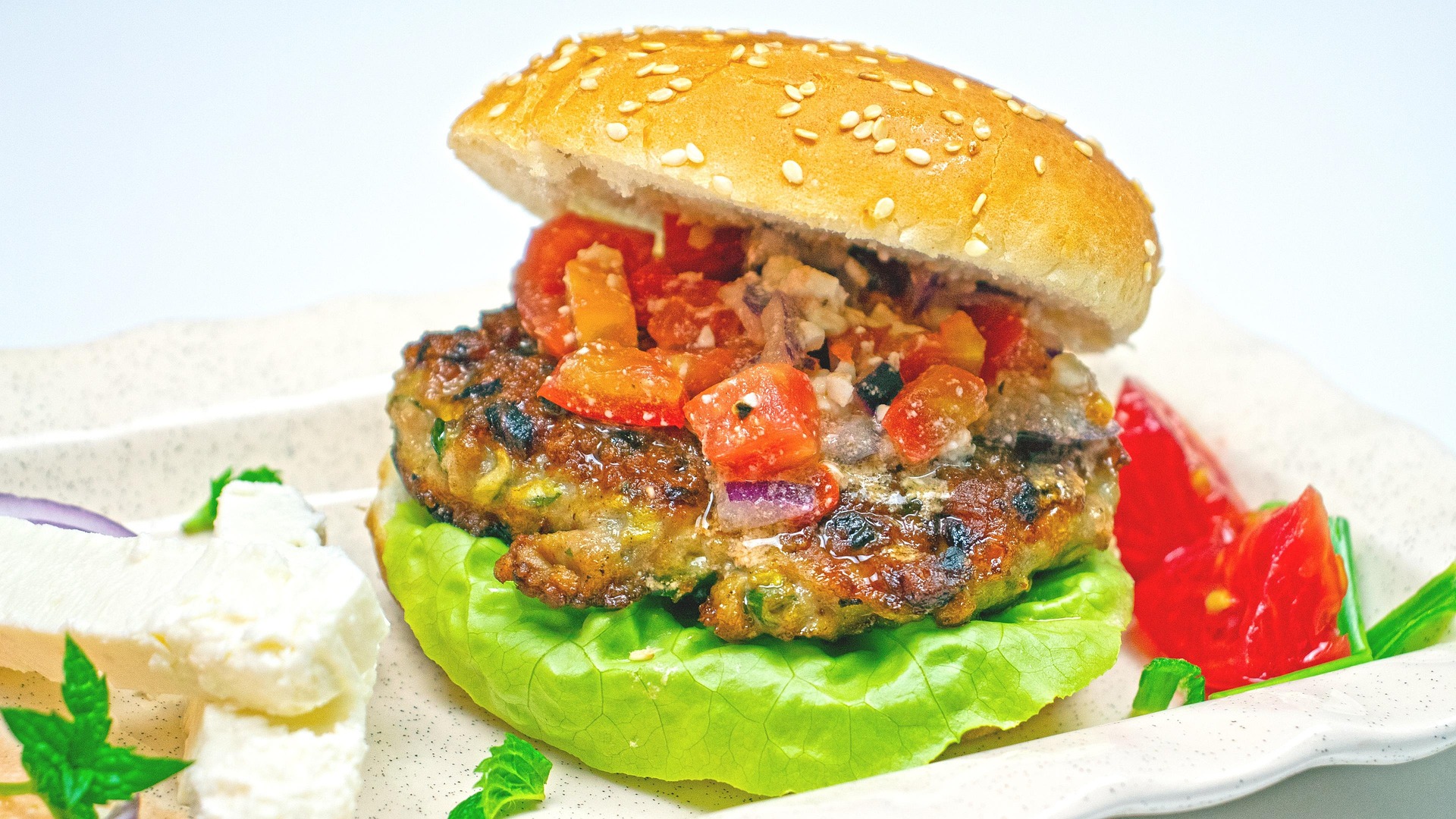 Vejeteryan Burger