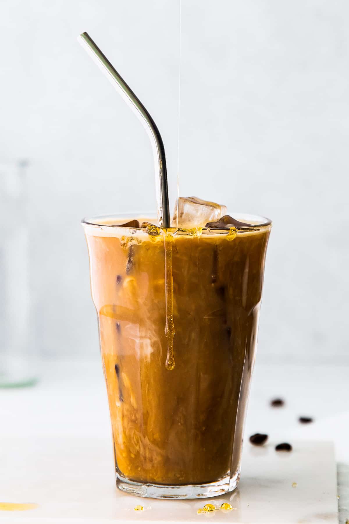 Iced flat white 