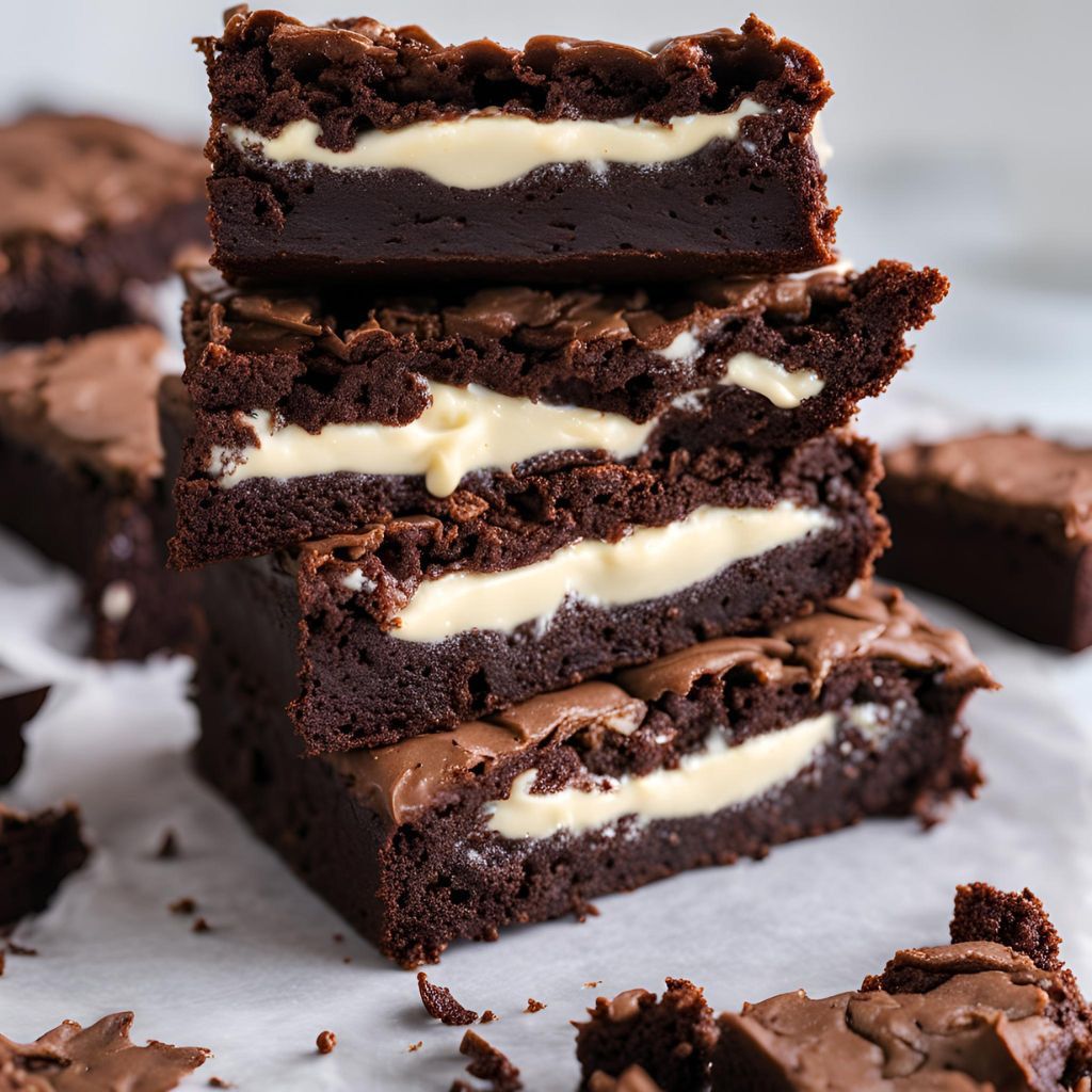 ÜÇ ÇİKOLATA BROWNİE 
