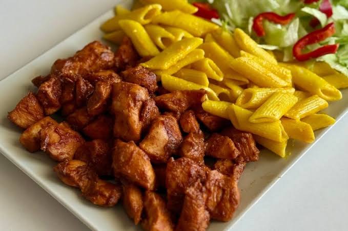 Acı Soslu Tavuk