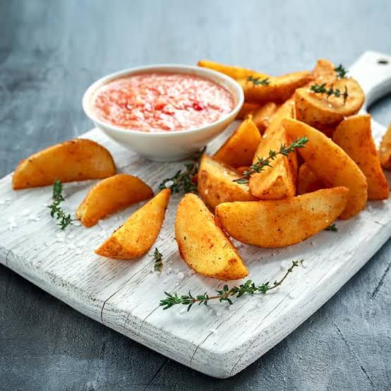 Elma Dilim Patates Kızartması 