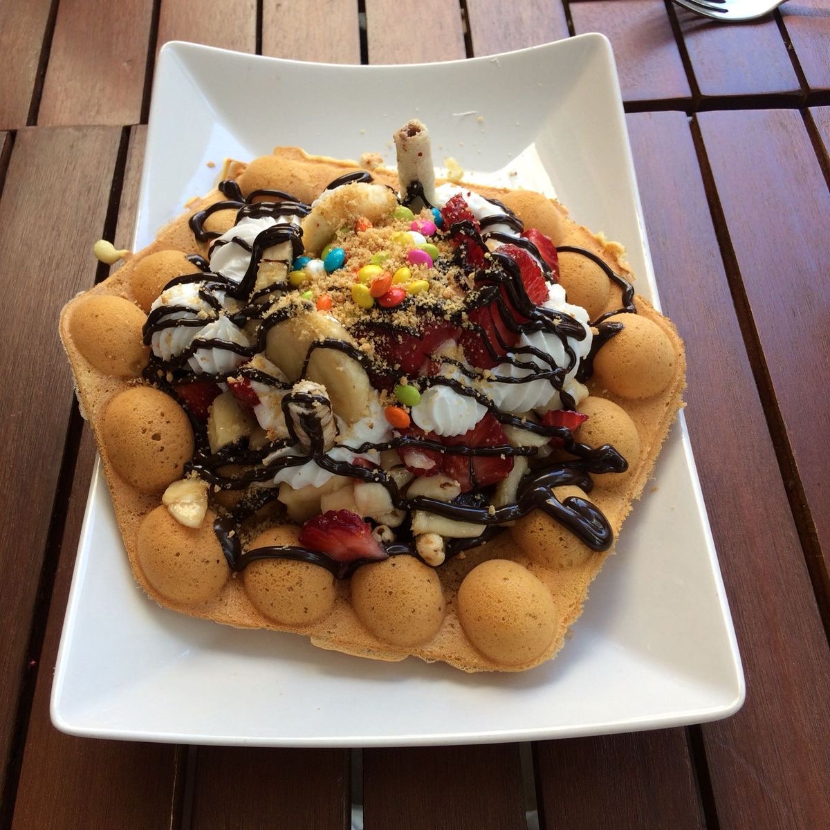 BUBBLE  WAFFLE