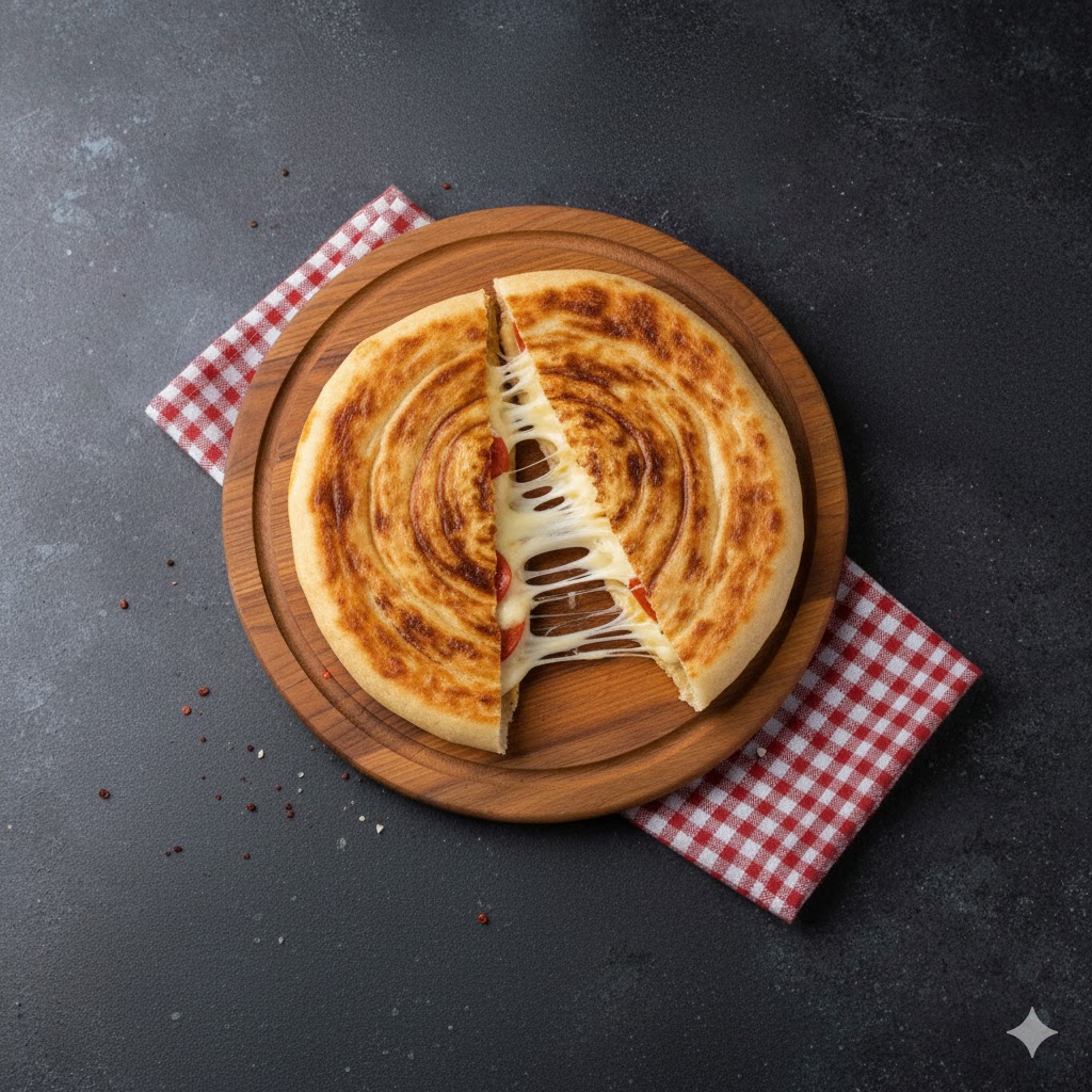 Kaşarlı Bazlama Tost