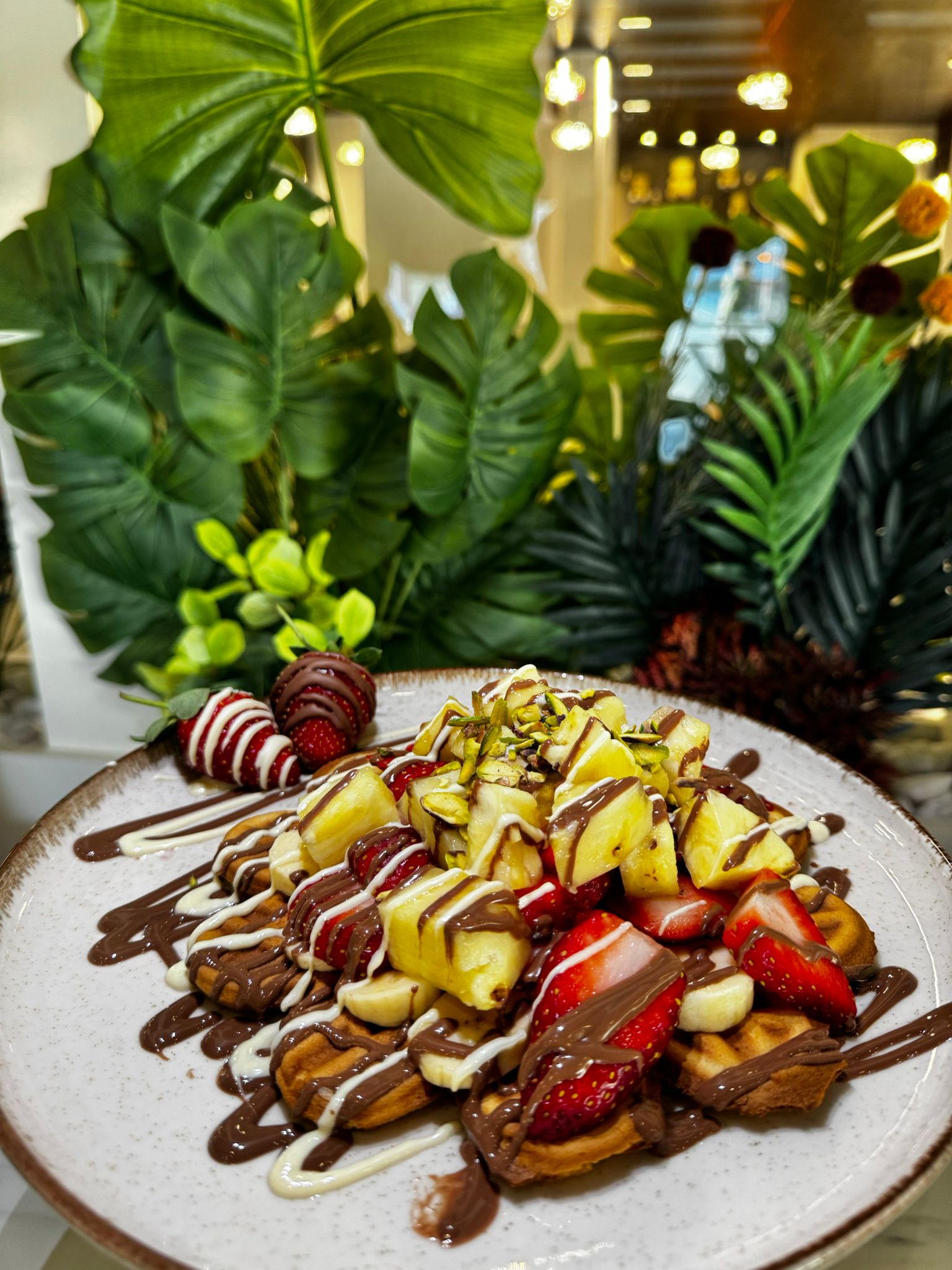 ÇİÇEK WAFFLE