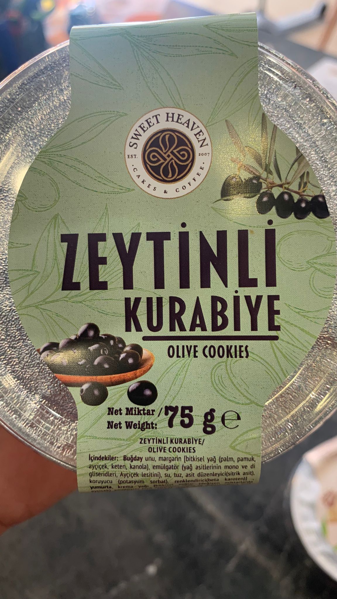 ZEYTİNLİ KURABİYE