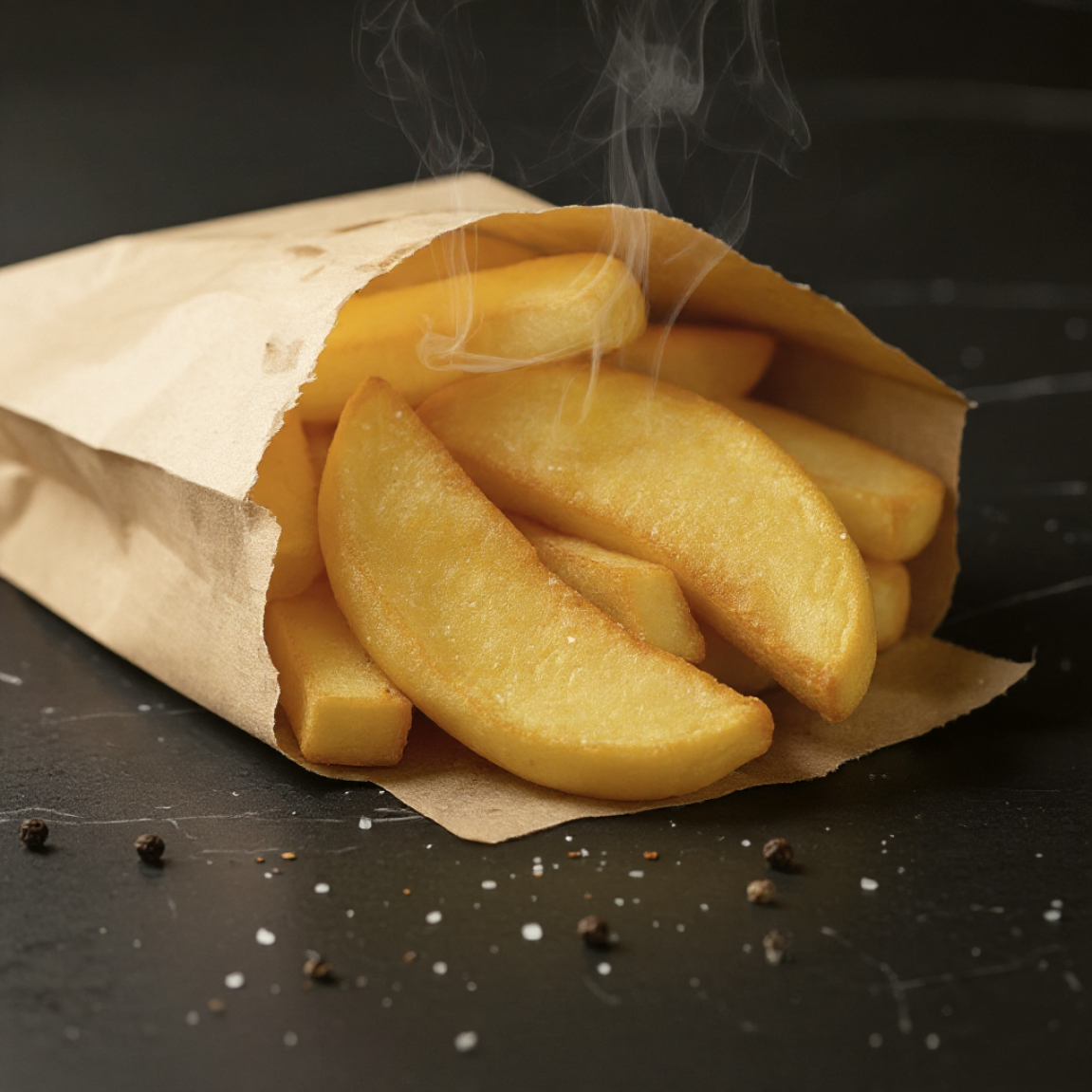 Airfryer Elma Dilim Patates